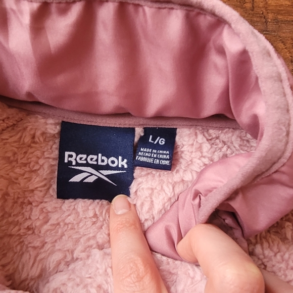 Reebok Faux Fur Fleece Jacket - Picture 3 of 9